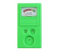 Coin Cell Battery Tester for CR2032 and CR2025 - Power Level Indicator with Green/Yellow/Red LED - Compact 97mm Measuring Device