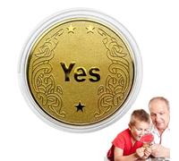 Coin ,Coin Collection Commemorative - Challenge , Novelty Coin , Decision Maker, Yes No Challenge Coin, Coin for Friends, Favors, Birthday