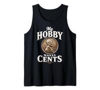 Coin Collecting Hobby Makes Cents 1943 Penny Collector Cent Tank Top