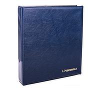 Coin Collection Album For 221 Coins - 50p £1 £2 Collecting Holder - Storage Binder Protect and Store Coins - SCHULZ Coin Album Blue