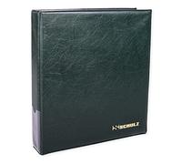 Coin Collection Album For 221 Coins - 50p £1 £2 Collecting Holder - Storage Binder Protect and Store Coins - SCHULZ Coin Album Green