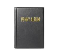 Coin Collection Album - Penny Album | Coin Holder Storage | Label Index Pages, Portable Binder Cover, Collectible Organizer For Historical Currency Display And Preservation