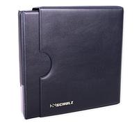 Coin Collection Album With Sleeve/Cover - 50p £1 £2 Crown Storage Binder For 221 Coins - Collecting Holder Protect And Store SCHULZ Coin Album Blue
