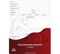 Coin Collection Inventory: Record and Keep Track of Coin Inventory | Catalog and Organize Coins
