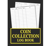 Coin Collection Log Book