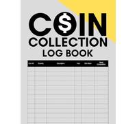 Coin Collection Log Book