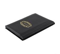 Coin Collection Storage Album Black PVC 10 Holder Book 120 Pockets For Commemorative Medals Display Case Home Collector Organizer Numismatic Storage System 28mm