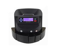 Coin Counter, Sorter, and Wrapper 9005 Customized Mix Value Coin Money Counting Machine Multi-National Type Coin Counter(Blue 0.8mm)