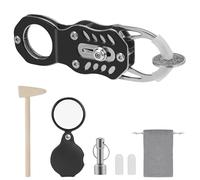 Coin Detection Tool Set Quick Setups Sturdy Metal Construction for Collectors Stainless Steel Coin Detector