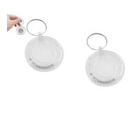 Coin Escape Puzzle, 2 Pcs Magic Tricks Coin Out, 1.9inch Mini rounds With Key Ring, Portable Pocket Toy For Easy Carry & Instant Play, Funny Presents For Friends, Family, Colleagues, Classmates