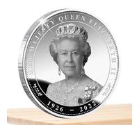 Coin for Collector | Decorative Coin | Rust-resistant British Queen Collection for Craft Display Adult Hobbyist History Lover Elderly Home Decor