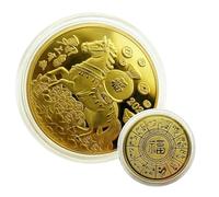 Coin for Collectors - Lucky Horse Coin | Collection Souvenir 2026 Art Display for Women Kids Home Collecting Collector