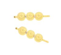 Coin Hair Clip Gold Plated For Arabic Women Metal Hairwear Ottoman Ethnic Hair Accessories Bridesmaid