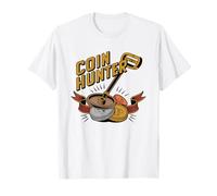 Coin Hunter Metal Detecting Old Coins Finds Hunting T-Shirt