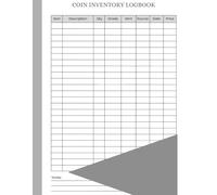 Coin Inventory Logbook: An Organized System for Coin Documentation