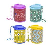 Coin Keychain Pocket Size Money Jar