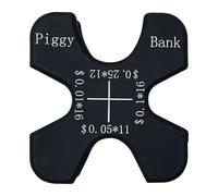 Coin Money Dispenser Case - Silicone Change Holder, Compact Currency Organizer Box, Easy Access Coin Sorting Accessory | Practical Storage Solution for Cars Wallet Carry Pockets