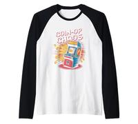 Coin-OP Chaos Pop Culture Retro Video Game Raglan Baseball Tee