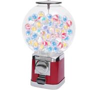 Coin Operated Capsule Vending Machine Toys, Mini Gum Candy Dispenser, Light Round Toy Ball Prizes for Retail Stores
