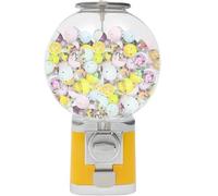 Coin Operated Capsule Vending Machine Toys, Mini Gum Candy Dispensers, Light Round Toy Ball Prizes for Retail Stores