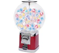 Coin Operated Vending Machine Toys - Mini Gum Candy Dispensers and Light Round Toy Ball Prizes for Retail Stores