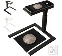 Coin Photography Stand - Top Down Phone Holder for Overhead Shots,Adjustable Overhead Tripod with PhoneHolder Mount,3D Printed Hands-Free Overhead Phone Shooting Holder for Flat Lay Photography