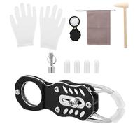 Coin Ping Tester Kit, Portable Pocket Pinger Precious Coin Tester Coins Metal Validation Ping Resonance Testing Size Comparison Verification Tool Accessories for Collectors