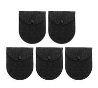 Coin Plot | Portable Wallet Bag | 5 Pieces Change Purse | Button Tiny Wallet Design | Waterproof for Hair Clips Lipstick Earrings Sweets