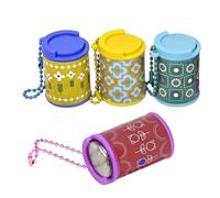 Coin Pouch Keychain Pocket Size Money Jar