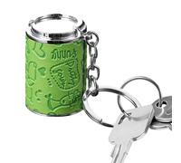 Coin Pouch Keychain | Spring Lock Change Container Portable Zinc Alloy - Keychain Coin Holder,for Travel Shopping School Running Daily Commuting Backpack Wallet Keys, Friends Students, Green, Refer to