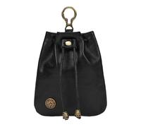 Coin Purse - Coin Bag | Medieval Purse with Compact Design, Change Holder with Leather Drawstring, Key Storage with Keyring, Keychain Holder for Organized Accessories