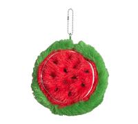 Coin Purse, Coin Purse with Fruit,Fruit Theme Plush Wallet | Wear-resistant Wallet with Fruit Shape Design, Plush Pendant, Multifunctional, Watermelon, riferimento alla descrizione, Refer to
