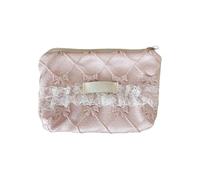 Coin Purse Delicate Lace Detailing Storage Container Polyester Materials Stylish Organiser for Cosmetics Jewelry Multipurpose Storage Pouch