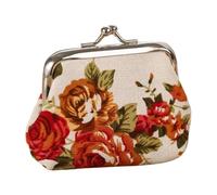 Coin Purse Floral Mini Small Change Holder