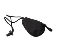 Coin Purse Key Case for Outdoor Exploration Oxford Cloth Bag for Hiking and Camping (Black)