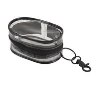 Coin Purse Key Chain - Clear Wallet Key Chain, Lightweight Coin Pouch Key Chain | Compact Stylish Storage Transparent Purse Keyring, Thick PVC Small Coin Purse for Coin Earphones & Small Esentials