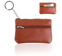 Coin Purse, Leather Mens Tray Purse, Compact Wallet for Coins, Cash, Cards, and Keys,Small Pocket Money Pouch for Men and Women,Gifts for Him or Her, Birthday, Christmas, Travel Accessories