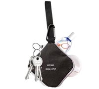 Coin Purse - Mini Coin Purse, 8 cm Lightweight Multifunctional Organizer, Small Portable | Everyday Storage Accessory for Lip Balm Powder, Or, Black, Please refer to the description, Please refer to