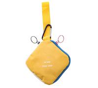Coin Purse - Multifunctional Organizer, Lightweight Wallet with Small Zipper and Hook | Convenient Storage for Small, Compact Bag Stylish Household Items for Pol Keys, yellow, Please refer to the