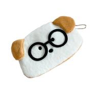 Coin Purse Plush Change Pouches with Keychain Lovely Wallet Bag for Women Kids Small Makeup Bags Coin Bag Gift Small Change Purse