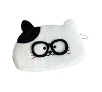 Coin Purse Plush Change Pouches with Keychain Lovely Wallet Bag for Women Kids Small Makeup Bags Coin Bag Gift Small Change Purse