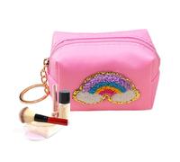 Coin Purse Pouch | Featuring Unique Embroidery Design Cute Coin Pouch Keychain,Multipurpose Waterproof Coin Purse for Women, Girls, Stores Key, Jewelry, Pills