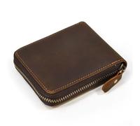 Coin Purse Pouch Men's Simple Coin Purse Leather Short Wallet for Men Leather