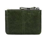 Coin Purse Pouch Men's Simple Compact Zip Small Money Bag Leather Coin Purse for Men Leather(Colour 4)