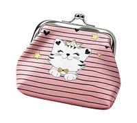 Coin Purse - PU Leather Cat Pattern Coin Purse | Vacation, Holiday, Outdoor, Travel, School, Work, Shopping, Everyday, crown, Please refer to the description, Please refer to description