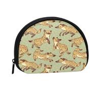 Coin Purse,Purses Wallet Change Pouch Purse Mini Wallets for Women Girls Gift,Hyena Pattern