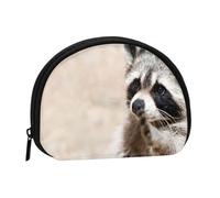 Coin Purse,Purses Wallet Change Pouch Purse Mini Wallets for Women Girls Gift,Smart Animals Racoon Nature
