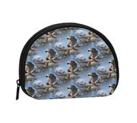 Coin Purse,Purses Wallet Change Pouch Purse Mini Wallets for Women Girls Gift,Stunning African Grey Parrot