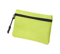 Coin Purse - Slim Zipper Wallet, Portable Leather Change Holder | Stylish Leather Change Purse Minii Coin Storage with Zipper, Durablee Coin Holder for Women, Men, and Kids, Travel or Shopping, Green,