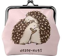 Coin Purse Wallet Cute Cartoon Hedgehog Hugs Women Girl Exquisite Small Wallet Change Pouch